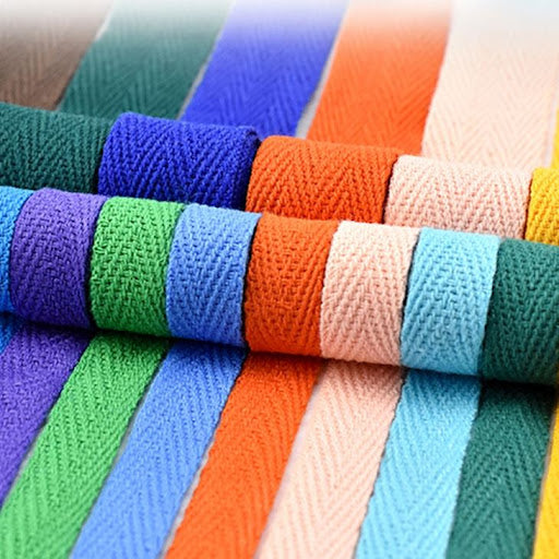 Cotton webbing store tape