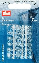 PRYM Press Stud Plastic Round